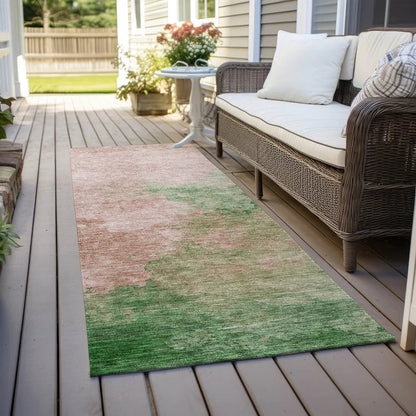 Julian Pink Washable Indoor - Outdoor Rug - LOOMLAN - LOOMLAN Rugs - Outdoor Rugs