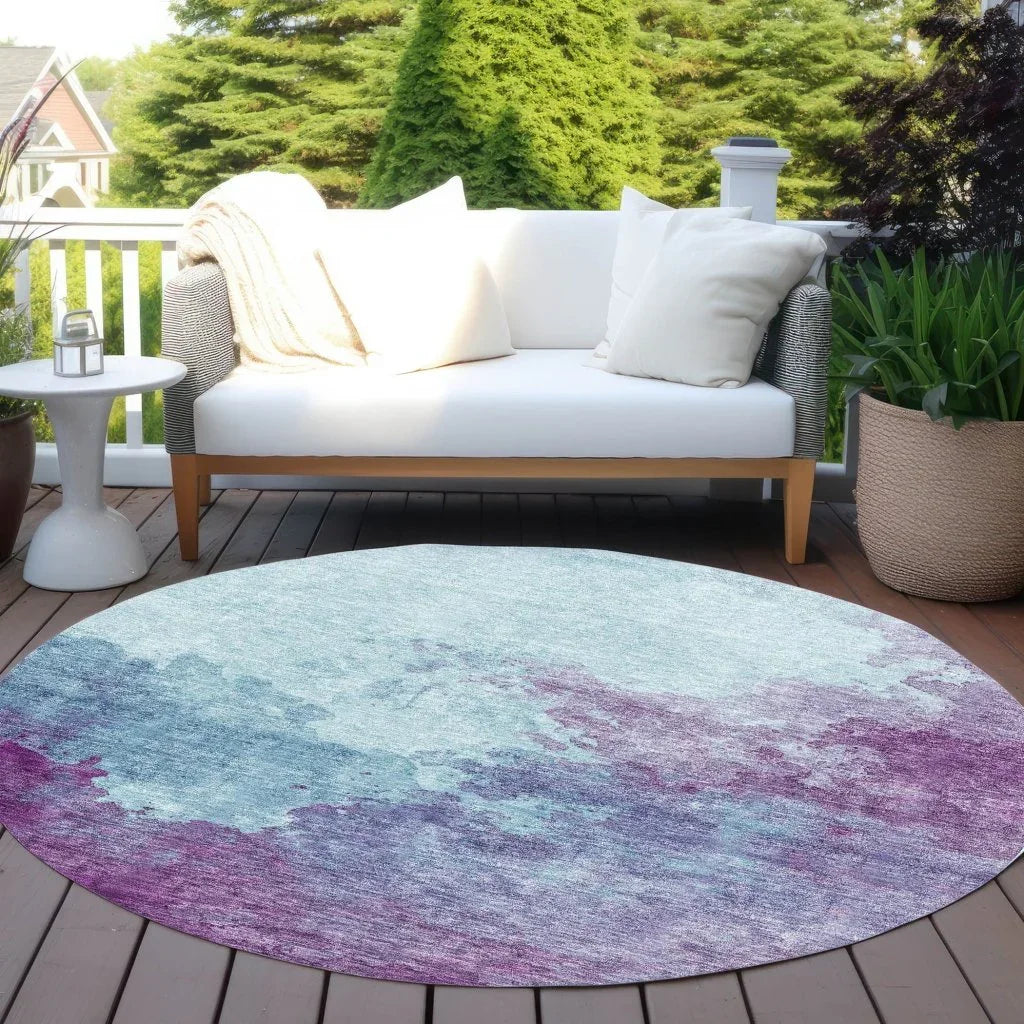 Julian Sky Washable Indoor - Outdoor Rug - LOOMLAN - LOOMLAN Rugs - Outdoor Rugs