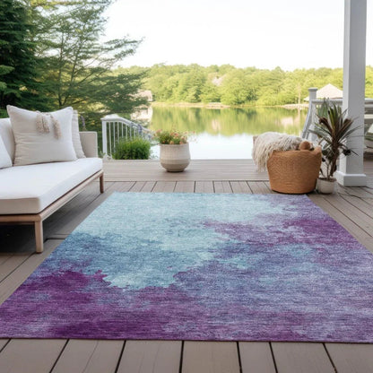 Julian Sky Washable Indoor - Outdoor Rug - LOOMLAN - LOOMLAN Rugs - Outdoor Rugs