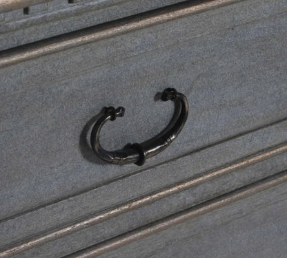 Julien Three Drawer Wood Nightstand - LOOMLAN - Peninsula Home - Nightstands