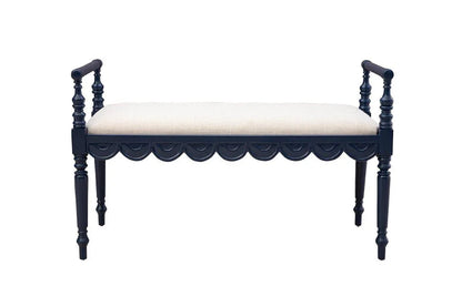 Juliet Performance Linen Bedroom Bench - LOOMLAN - Furniture Classics - Bedroom Benches