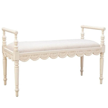 Juliet Performance Fabric Bedroom Bench