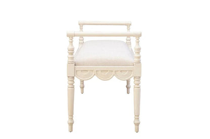 Juliet Performance Linen Bedroom Bench - LOOMLAN - Furniture Classics - Bedroom Benches