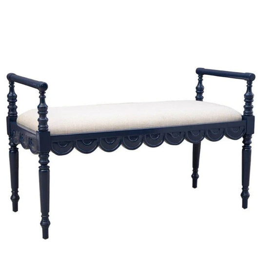 Juliet Performance Fabric Bedroom Bench