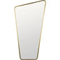 Juliet Steel Vertical Mirror With Brass - LOOMLAN - Noir - Wall Mirrors