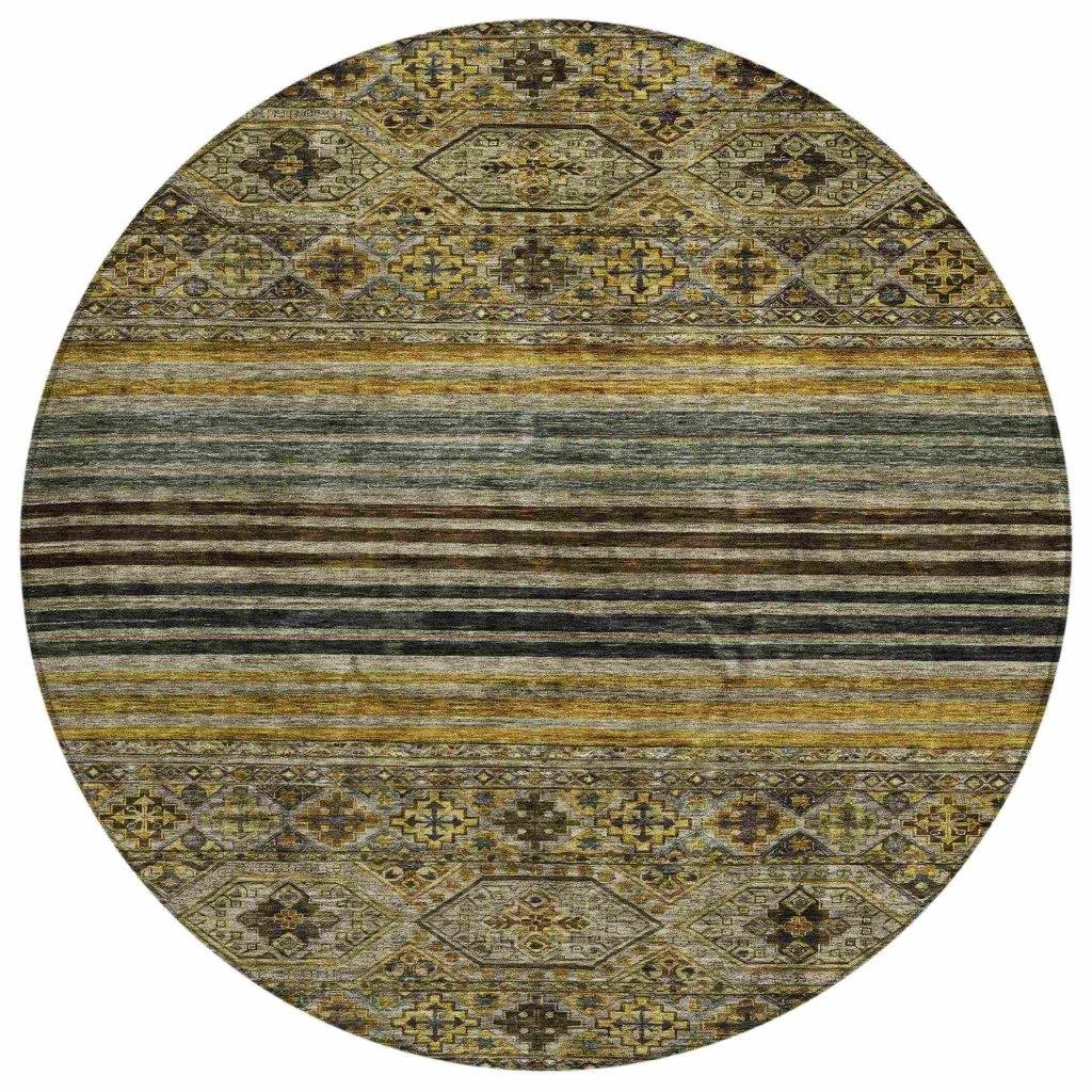 Julissara Gray Washable Indoor - Outdoor Rug - LOOMLAN - LOOMLAN Rugs - Outdoor Rugs