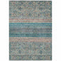 Julissara Teal Washable Indoor - Outdoor Rug - LOOMLAN - LOOMLAN Rugs - Outdoor Rugs