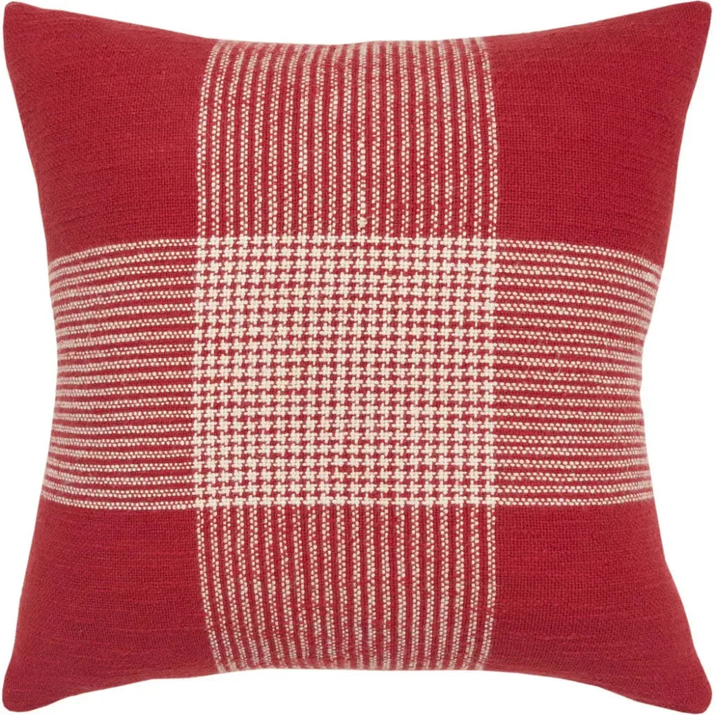 Jumbo Plaid Throw Pillow For Couch - LOOMLAN - LOOMLAN - Throw Pillows