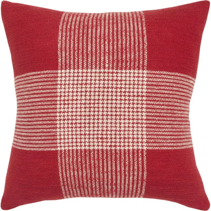 Jumbo Plaid Throw Pillow For Couch - LOOMLAN - LOOMLAN - Throw Pillows
