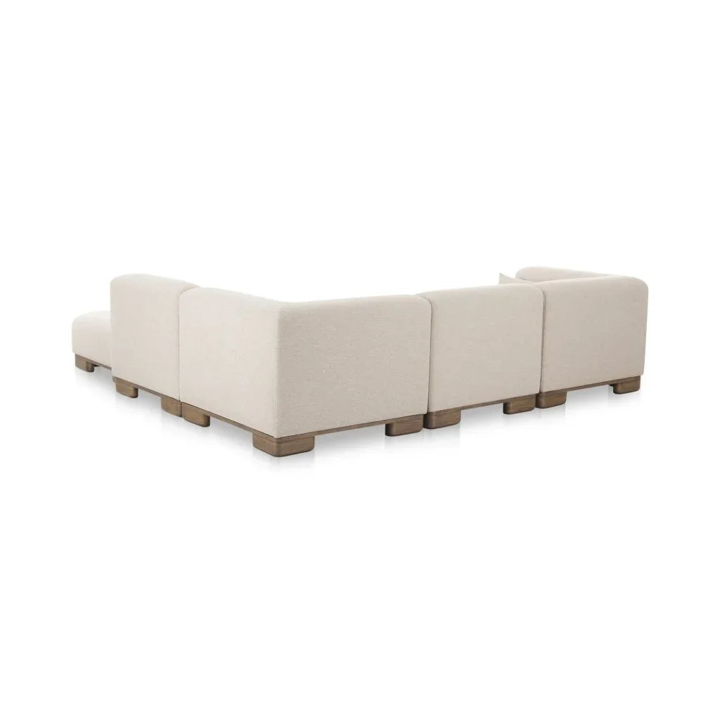 June Dream Oatmeal Modular Sectional - LOOMLAN - Moe's Home - Sectionals
