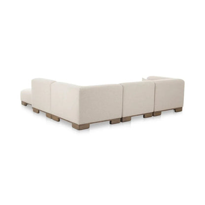 June Dream Oatmeal Modular Sectional - LOOMLAN - Moe's Home - Sectionals