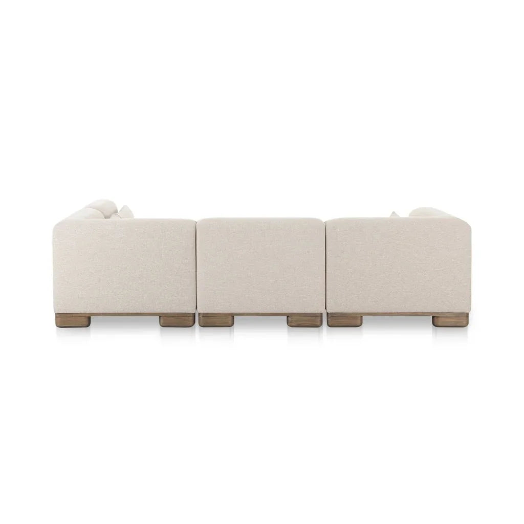 June Dream Oatmeal Modular Sectional - LOOMLAN - Moe's Home - Sectionals