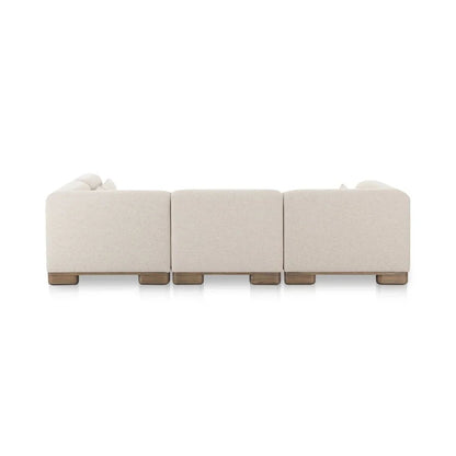 June Dream Oatmeal Modular Sectional - LOOMLAN - Moe's Home - Sectionals
