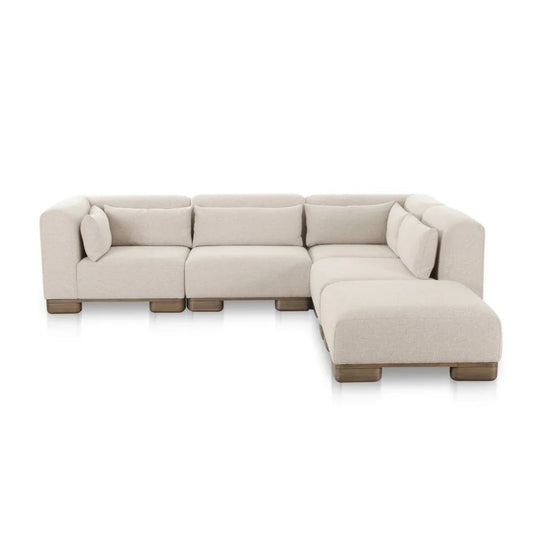 June Dream Oatmeal Modular Sectional - LOOMLAN - Moe's Home - Sectionals