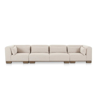 June Oatmeal Comfort Design Modular Sofa-Modular Sofas-Moe's Home-LOOMLAN