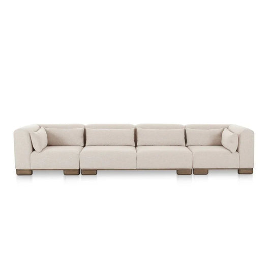 June Oatmeal Comfort Design Modular Sofa-Modular Sofas-Moe's Home-LOOMLAN