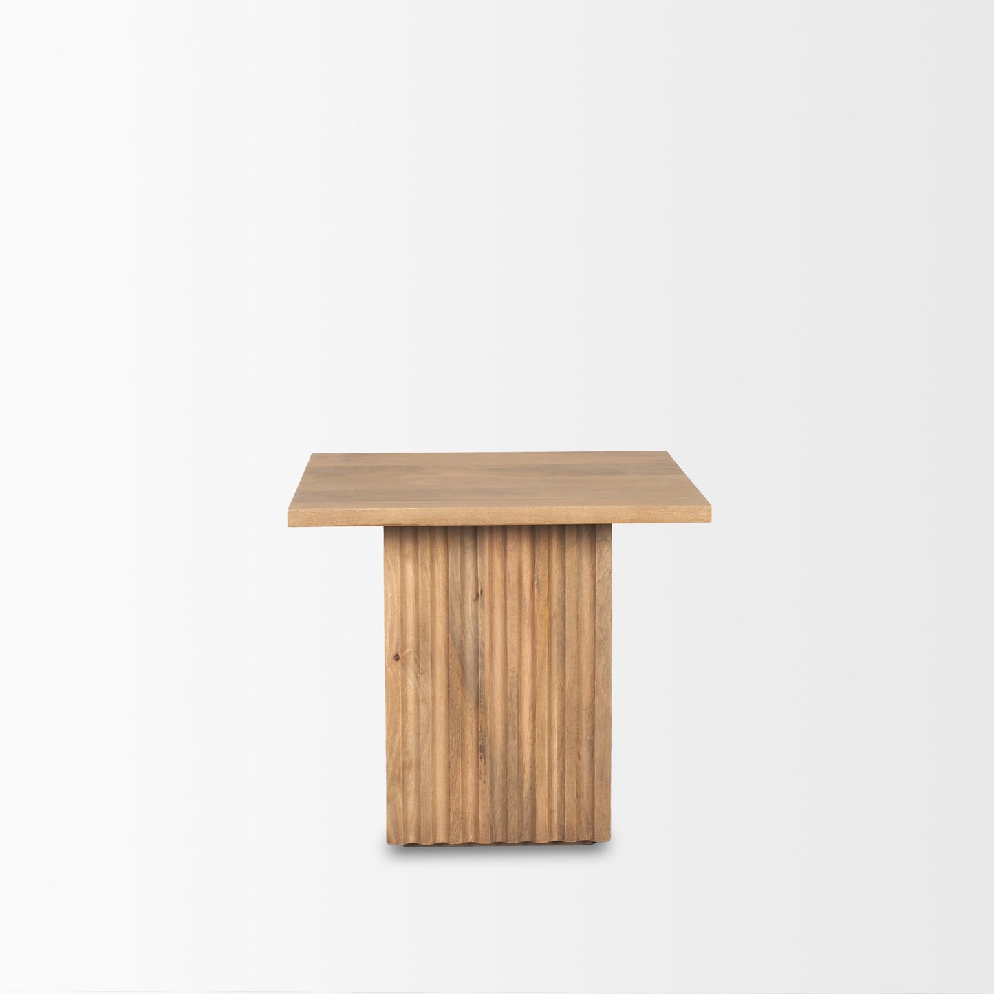 June Wooden Square Side Table