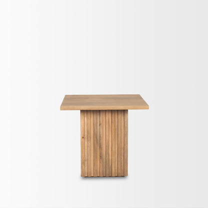 June Wooden Square Side Table