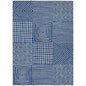 Junia Blue Washable Indoor-Outdoor Rug-Outdoor Rugs-LOOMLAN Rugs-2'6" x 3'10"-LOOMLAN