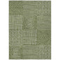 Junia Green Washable Indoor-Outdoor Rug-Outdoor Rugs-LOOMLAN Rugs-2'6" x 3'10"-LOOMLAN