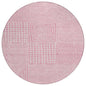 Junia Pink Washable Indoor-Outdoor Rug-Outdoor Rugs-LOOMLAN Rugs-8' x 8'-LOOMLAN