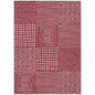 Junia Red Washable Indoor-Outdoor Rug-Outdoor Rugs-LOOMLAN Rugs-2'6" x 3'10"-LOOMLAN