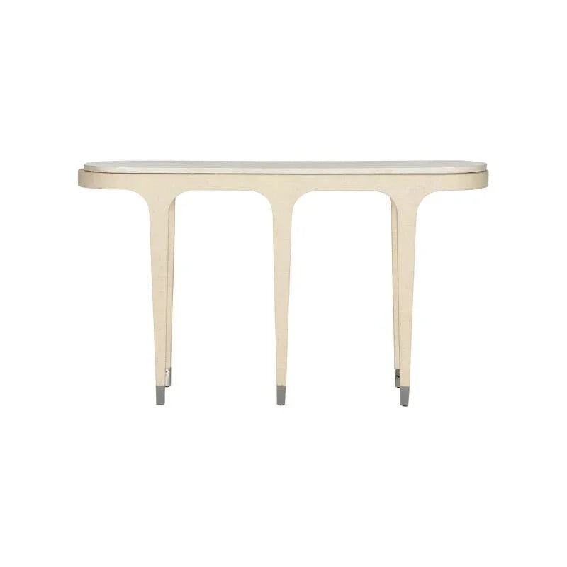 Juno Beach Stone Top Console Table - LOOMLAN - Wildwood - Console Tables