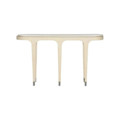 Juno Beach Stone Top Console Table - LOOMLAN - Wildwood - Console Tables