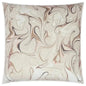 Juno Petal Abstract Blush Large Throw Pillow Insert - LOOMLAN - D.V. Kap - Throw Pillows