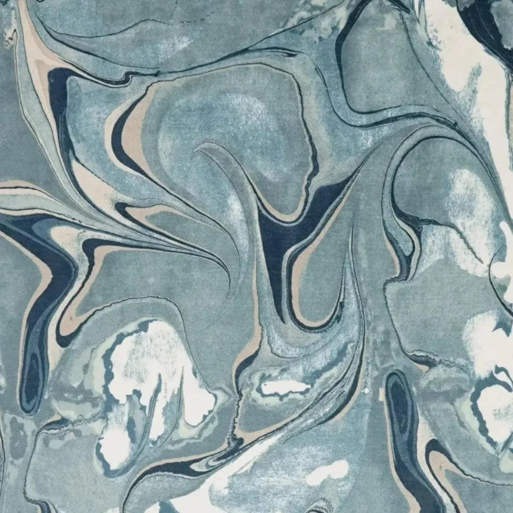 Juno River Abstract Mist Large Throw Pillow Insert - LOOMLAN - D.V. Kap - Throw Pillows