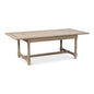 Jurow Extendable Dining Table Barn Grey Seats 10-Dining Tables-Sarreid-LOOMLAN