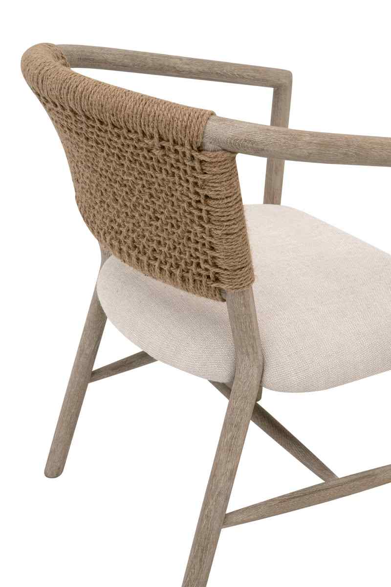 Juxtaposition Fabric Accent Chair 2PC