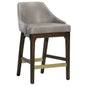Kace Leather Counter Stool - LOOMLAN - SUNPAN - Counter Stools