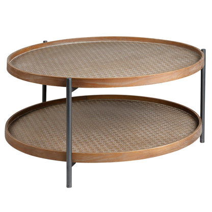 Kade Round Two-Tier Coffee Table
