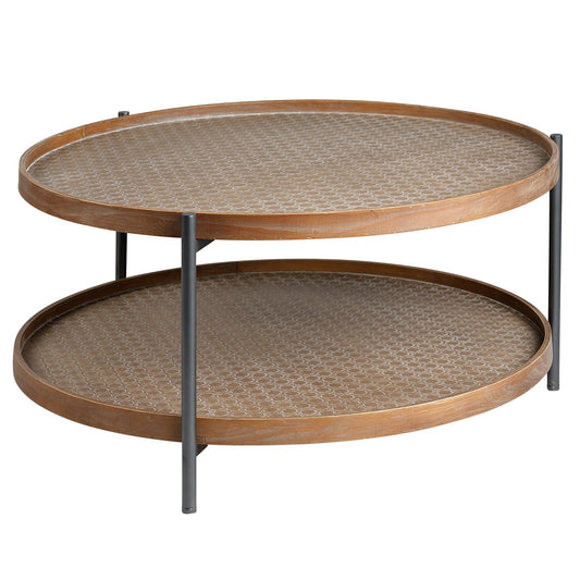 Kade Round Two-Tier Coffee Table