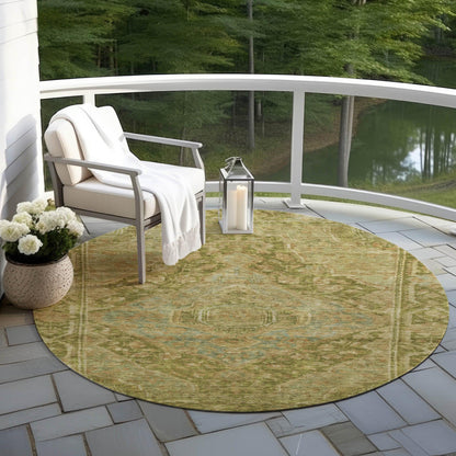 Kaelanor Aloe Washable Indoor-Outdoor Rug