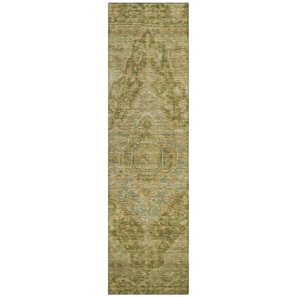 Kaelanor Aloe Washable Indoor-Outdoor Rug
