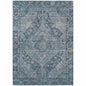 Kaelanor Blue Washable Indoor-Outdoor Rug