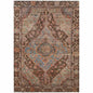 Kaelanor Chocolate Washable Indoor-Outdoor Rug