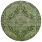 Kaelanor Green Washable Indoor-Outdoor Rug