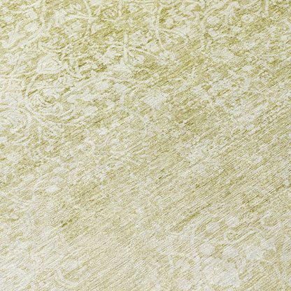 Kaelas Gold Washable Indoor-Outdoor Rug