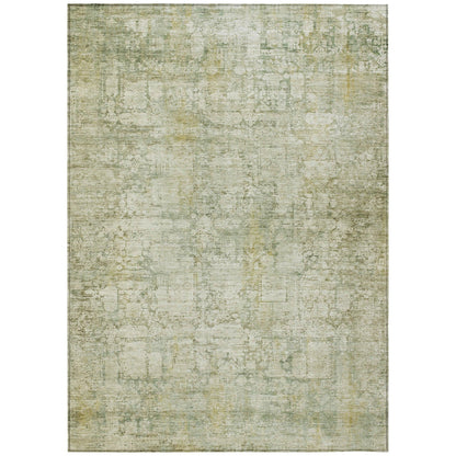 Kaelien Brown Washable Indoor-Outdoor Rug