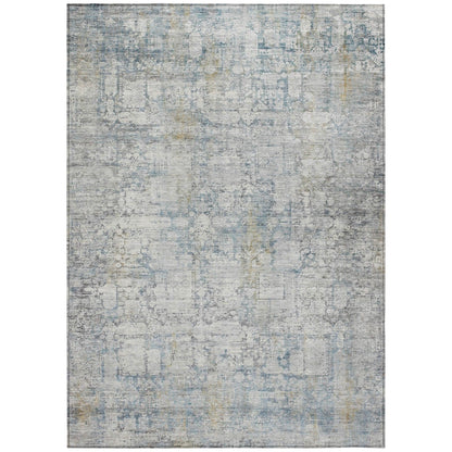 Kaelien Ivory Washable Indoor-Outdoor Rug