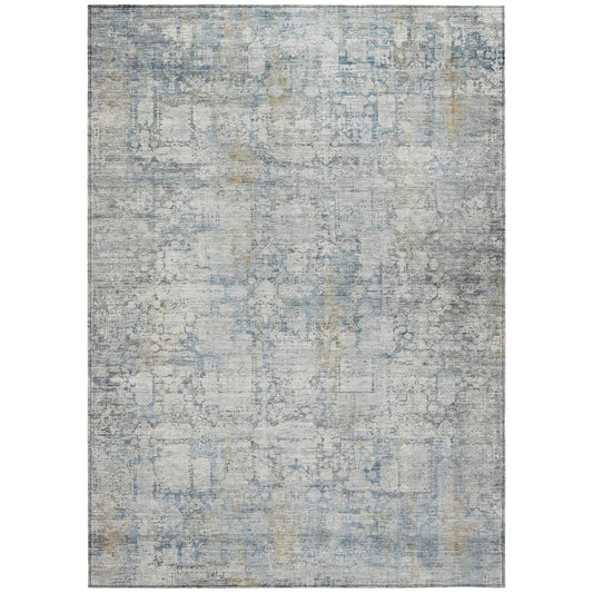 Kaelien Ivory Washable Indoor-Outdoor Rug