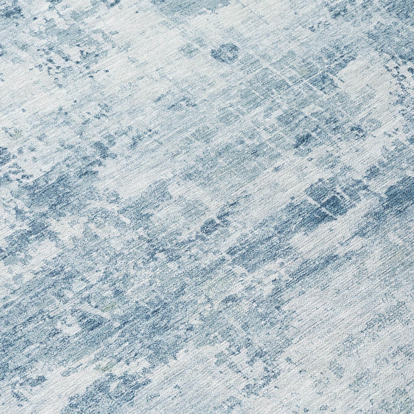 Kaelira Blue Washable Indoor-Outdoor Rug