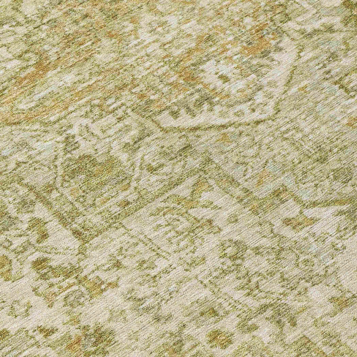 Kaelon Brown Washable Indoor-Outdoor Rug