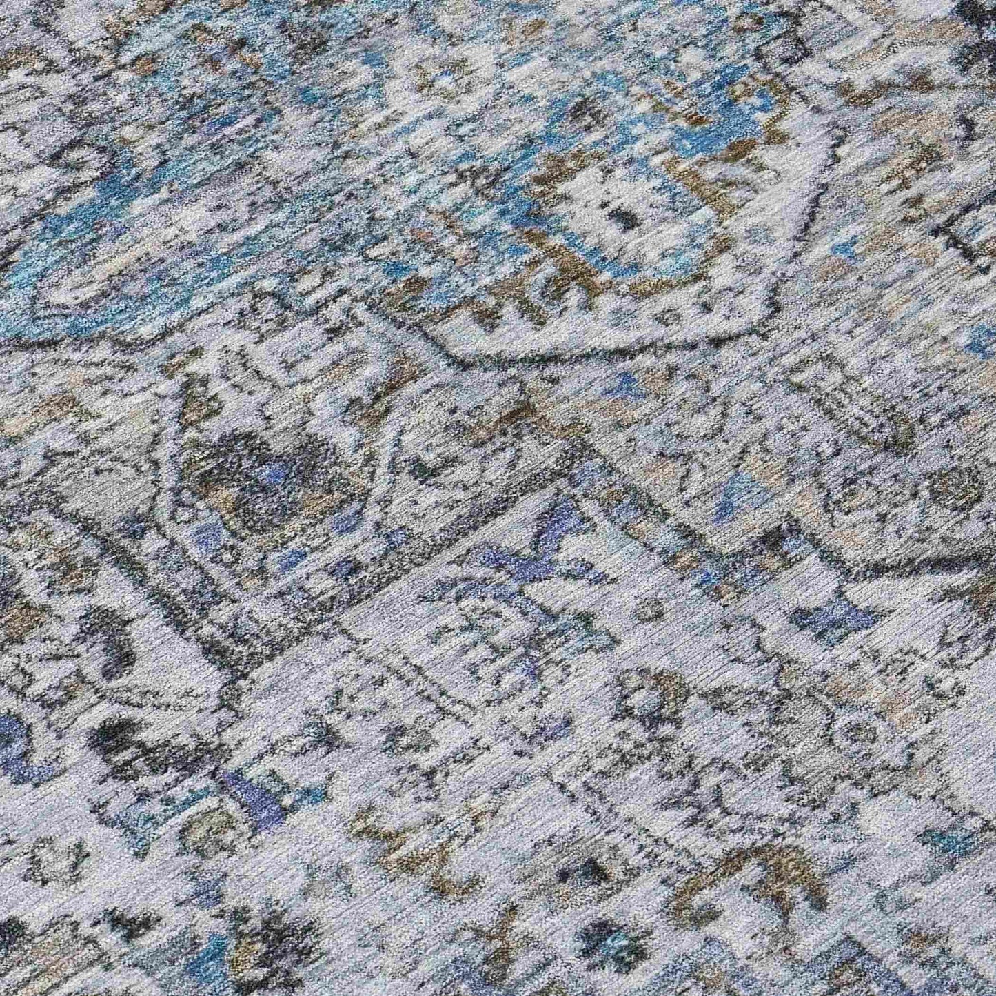 Kaelon Linen Washable Indoor-Outdoor Rug