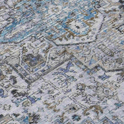 Kaelon Linen Washable Indoor-Outdoor Rug