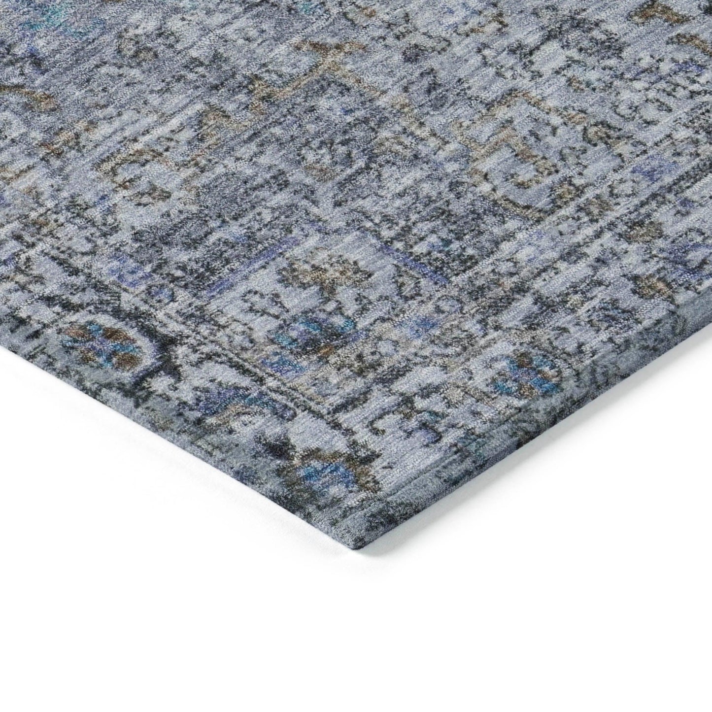Kaelon Linen Washable Indoor-Outdoor Rug