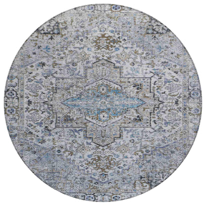 Kaelon Linen Washable Indoor-Outdoor Rug